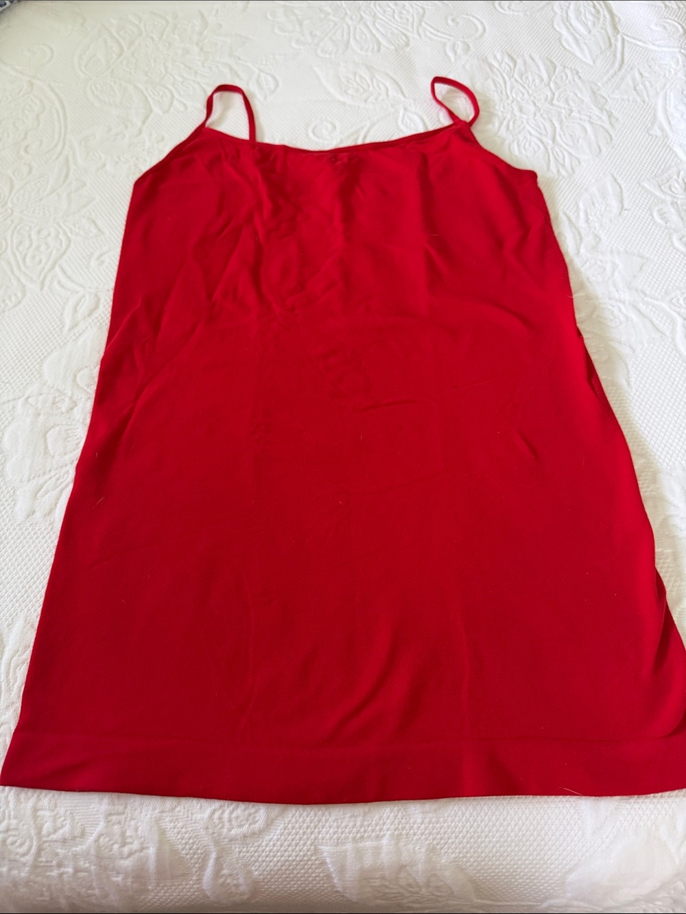 Women’s Nikibiki Red Spaghetti Strap Slip Top